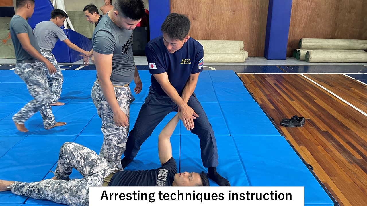 Arresting techiniques instruction