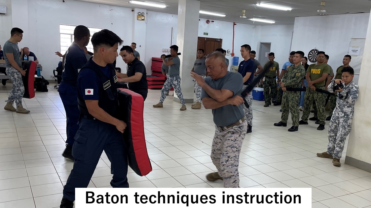 Baton techniques instruction