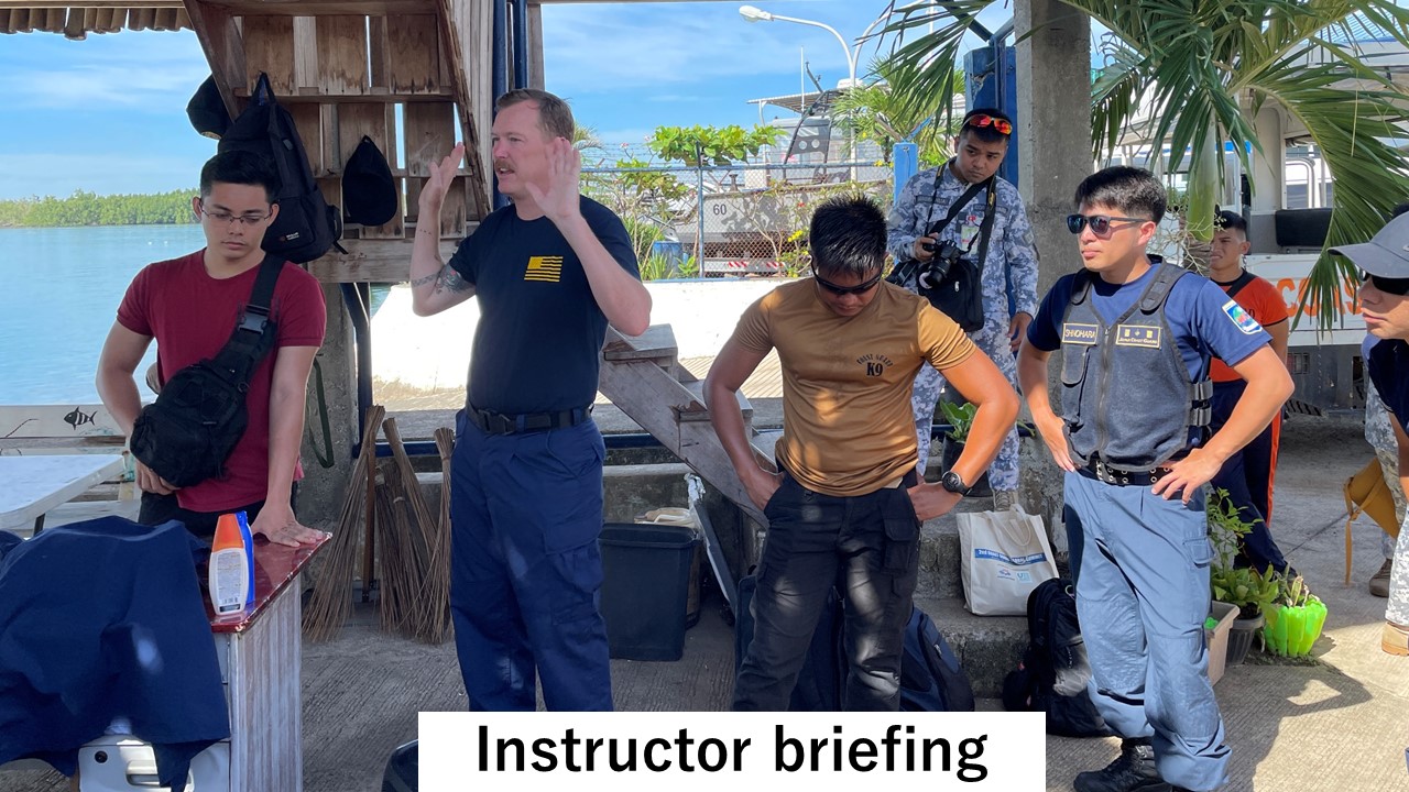 Instructor briefing