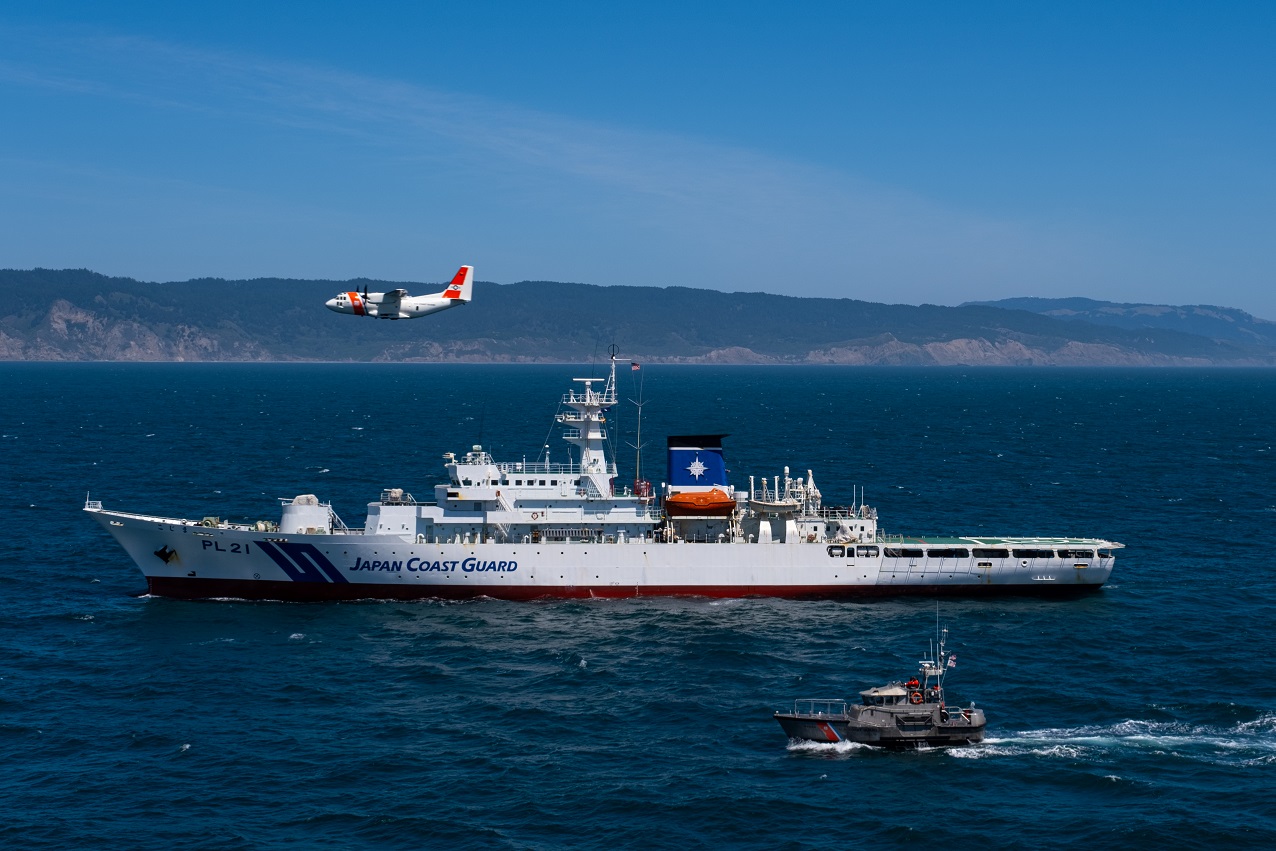 5月20日（現地時間）日米海上保安機関合同訓練の様子１