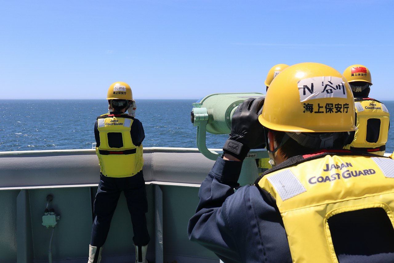 5月20日（現地時間）日米海上保安機関合同訓練の様子３